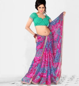 Rakshita-Pink-N-Blue-Printed-Georgette-Saree-Rakshita_7523B-1356684948lEdAsA